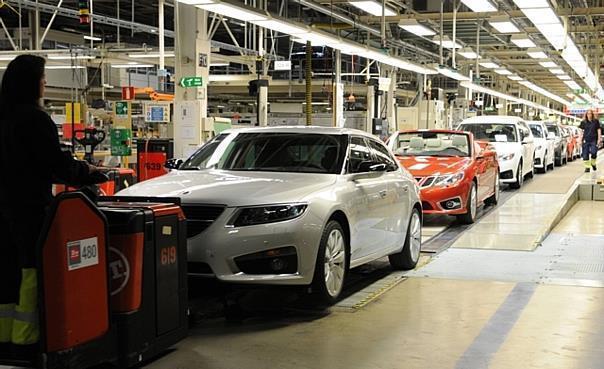 Seit der Vorab-Zahlung des chinesischen Unternehmens Pang Da laufen die Bänder bei Saab in Trollhättan wieder. Foto: Saab/Auto-Reporter.NET